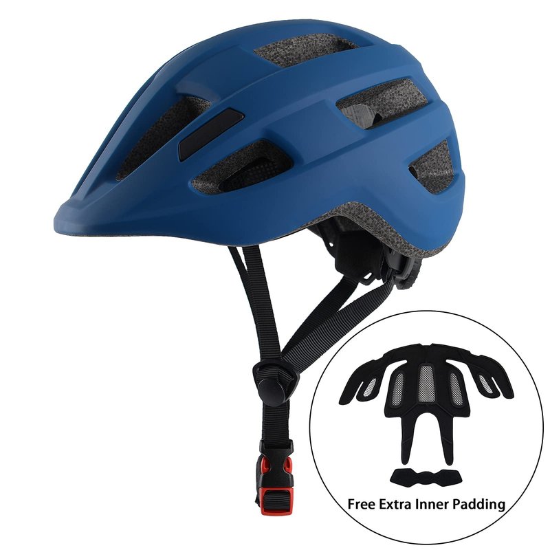 Kids Bike Helmet for Ages 1-8 Years, Adjustable Toddler Boys and Girls Helmets, Lightweight Child Infant Bicycle Cycling Scooter Sports Helmet XS, 48-50cm, Navy Blue