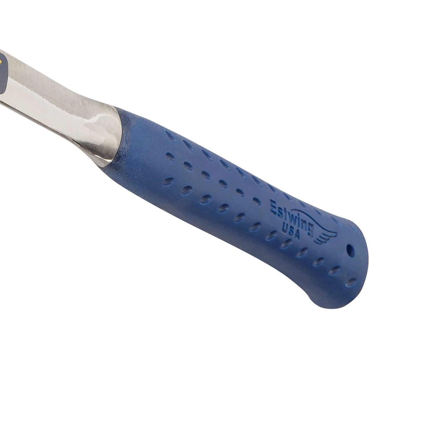 ESTWING Rock Pick - 22 oz USA Made Geology Hammer with Pointed Tip & Shock Reduction Grip - E3-23LP