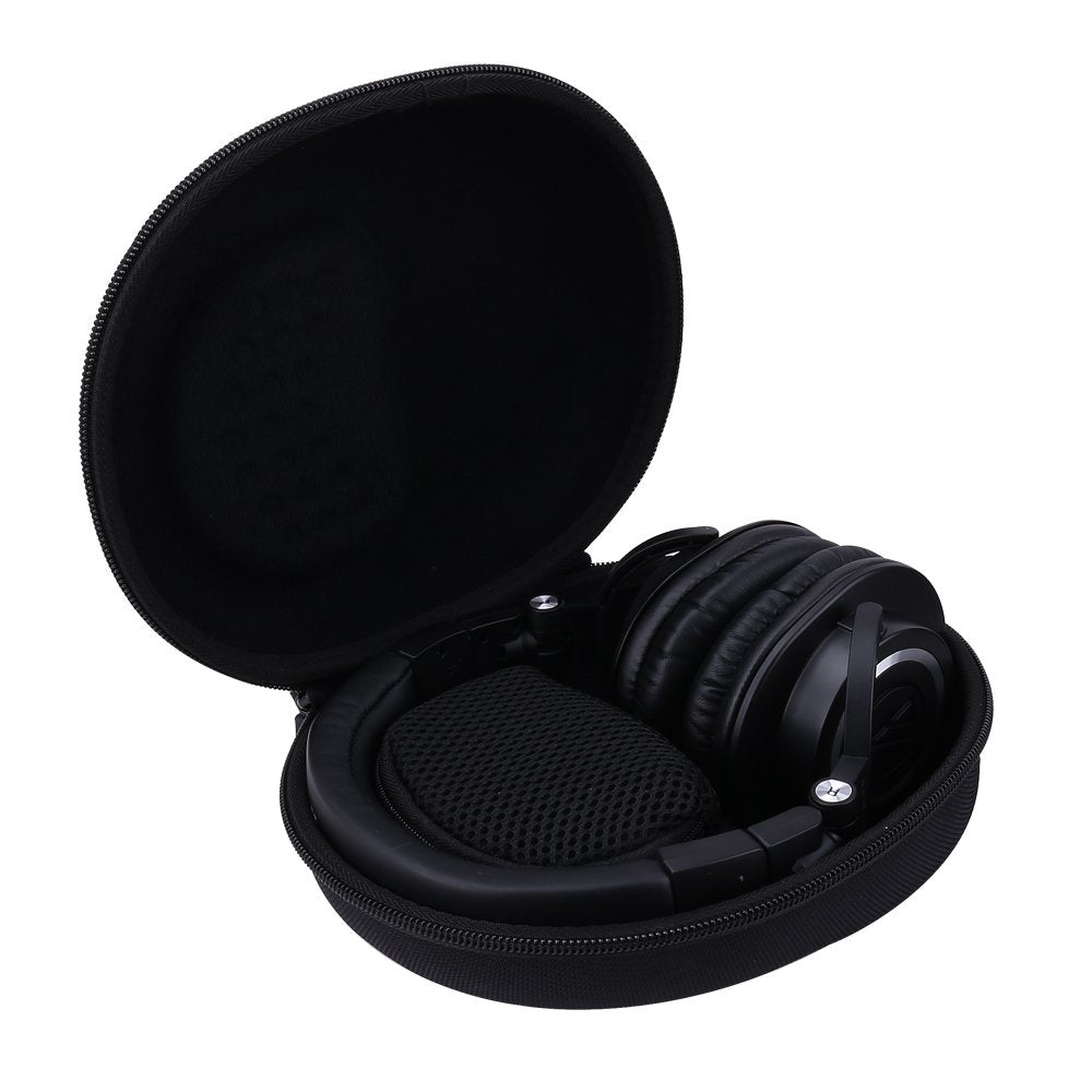 Aenllosi Hard Carrying Case Replacement for Audio-Technica ATH-M20x/M30x/M40x/M50x/M60x Professional Studio Monitor Headphones