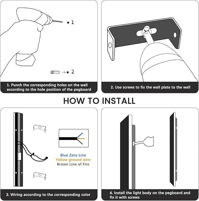 57inch Modern LED Wall Sconce, Black Outdoor Wall Light, 3000K Warm White, 50W, IP65 Waterproof, Long Linear Wall Mount Lighting, Outside Exterior Lights for Garage, Patio, Garden
