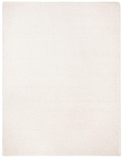 SAFAVIEH Fontana Shag Collection Area Rug - 10' x 14', Ivory, Solid Design, Non-Shedding & Easy Care, 2-inch Thick Ideal for High Traffic Areas in Living Room, Bedroom (FNT800A)