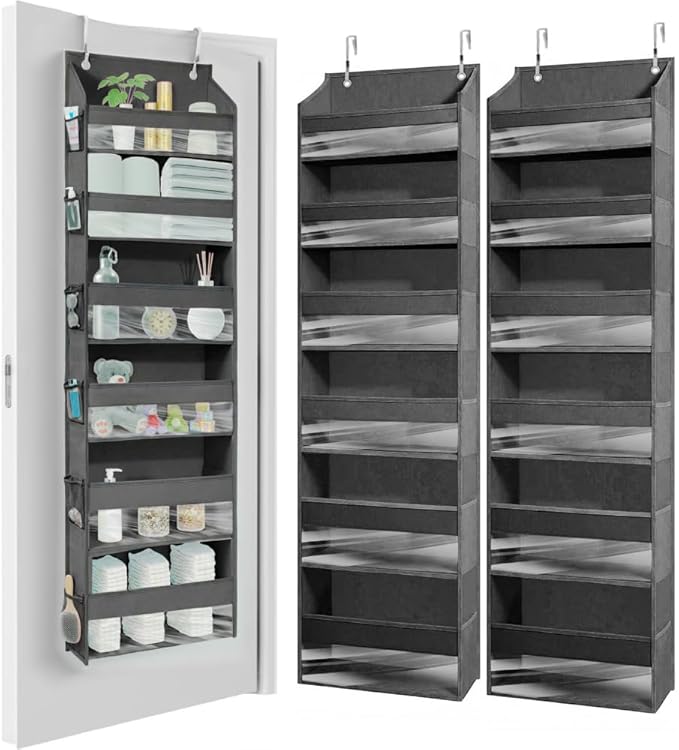 HOMELUX THEORY UPGRADED 6 Tiers Over The Door Organizer Hanging