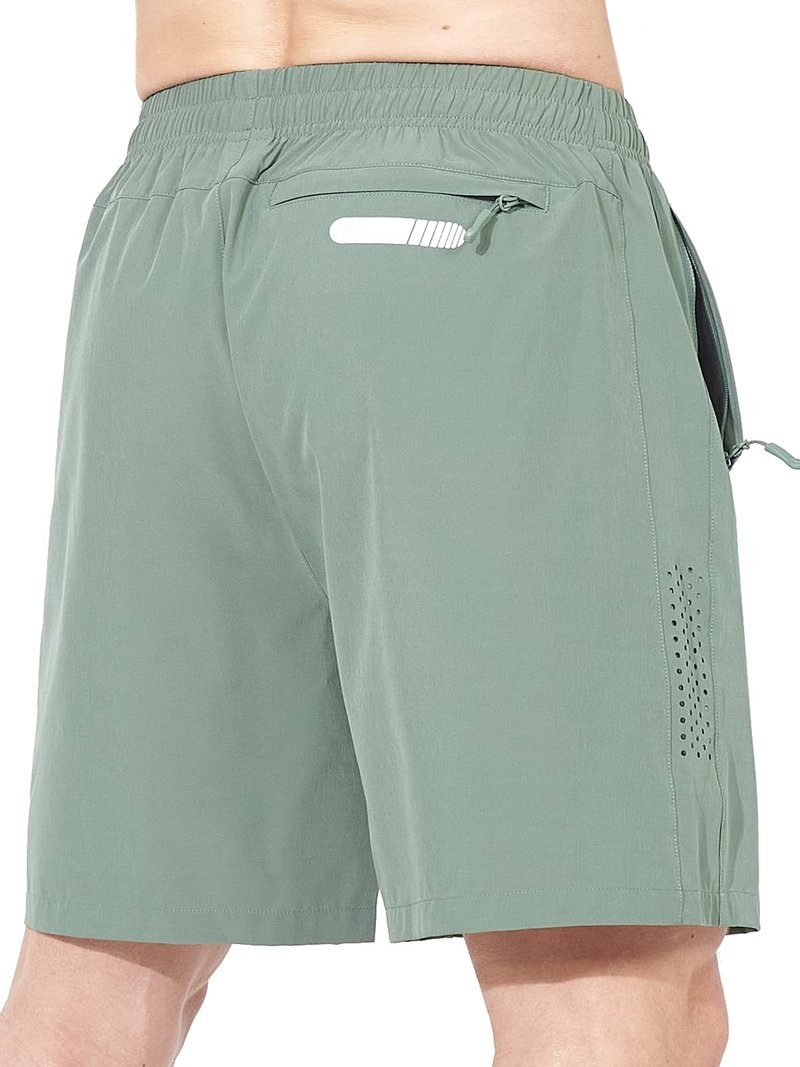NORTHYARD Men's Athletic Running Shorts Gym Workout 7"/9"/5" Quick Dry Lightweight Sports Basketball Tennis 3 Zipper Pockets LODENFROST 3XL