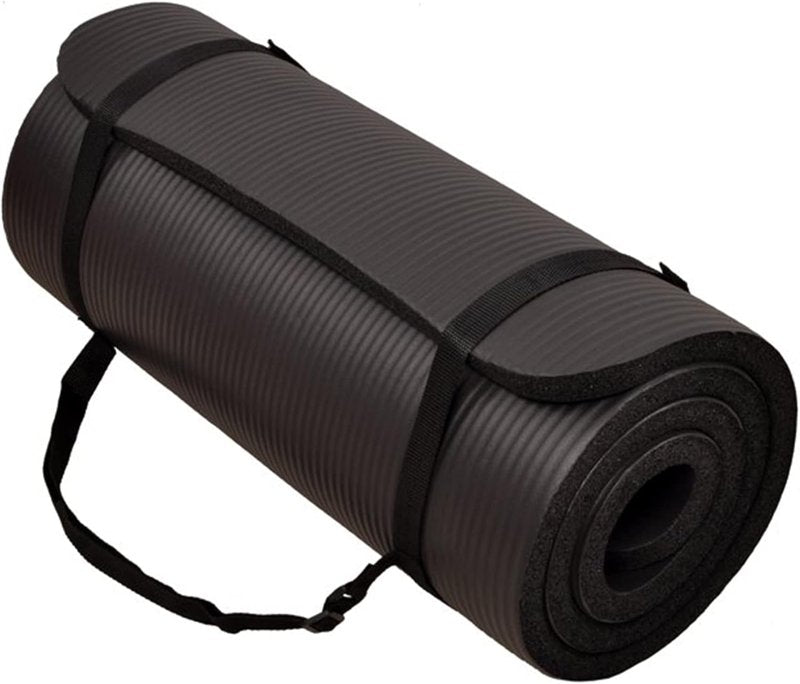 Extra Thick Yoga Mat - 1-Inch High Density Anti-Tear Design | Versatile for All Yoga Styles, Multiple Colors Available