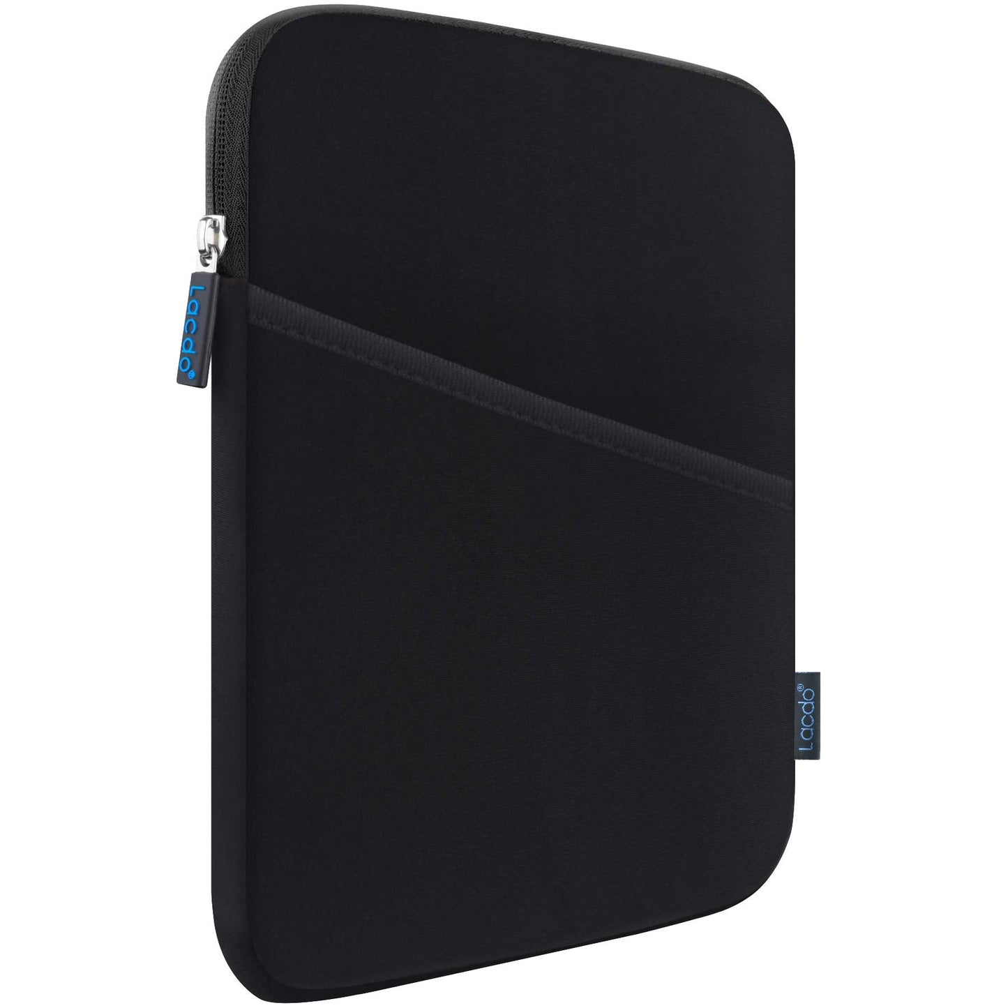 Lacdo Tablet Sleeve Case for 13 inch New iPad Air M4 M3 M2 2026-2024, 13 inch iPad Pro M5 M4 2025-2024, 12.9 inch iPad Pro 6 5 4 3 with Magic Keyboard and Smart Keyboard Folio Protective Bag, Black