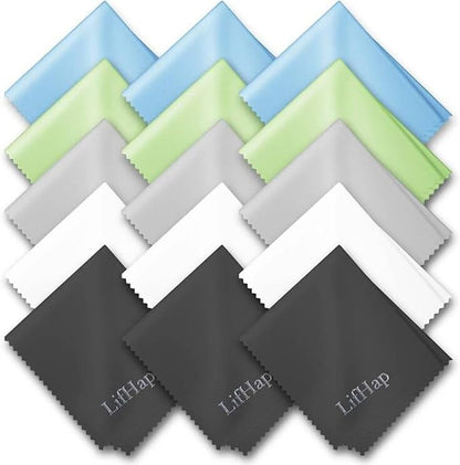 15 Pack Glasses Cleaning Cloths