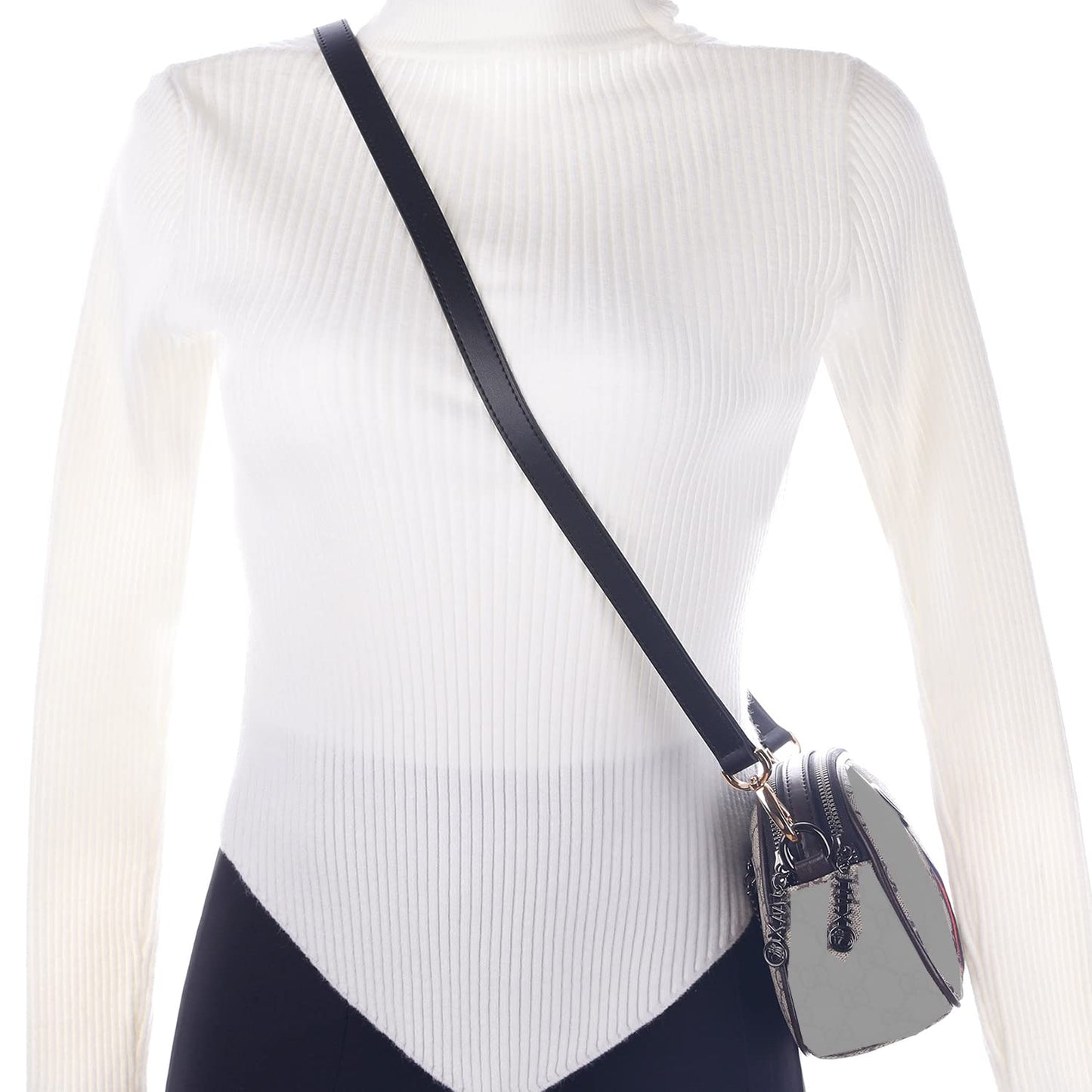 BEUDW Leather Adjustable Shoulder Strap, Used For Replacing Leather Shoulder Strap, Suitable For Handbag Shoulder Strap