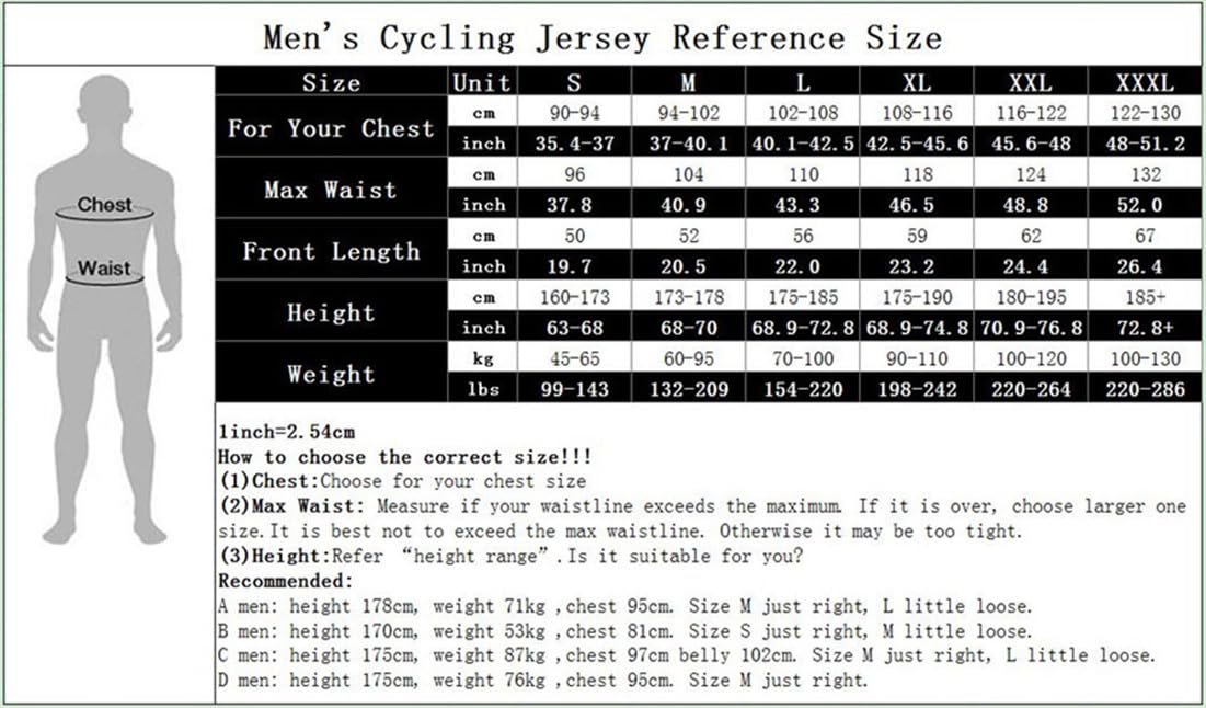 PSPORT Men's Cycling Jersey Short Sleeve Road Bike Shirts Summer Bicycle Clothing Tops CF00