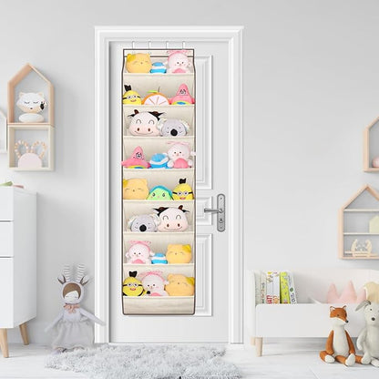 SLEEPING LAMB Over The Door Shoe Organizer