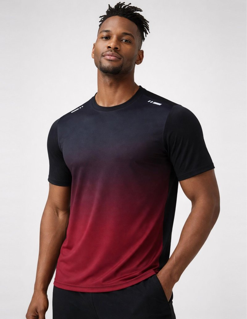 5 Pack Men’s Active Quick Dry Crew Neck T Shirts | Athletic Running Gym Workout Short Sleeve Tee Tops Bulk (Set 20, Large)