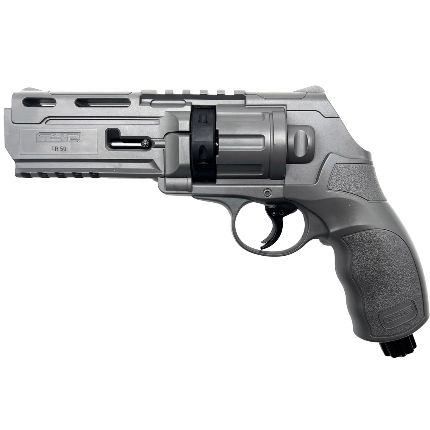 Umarex T4E TR50 Revolver .50 Caliber Training Pistol TR 50 Paintball Gun Marker, Combat Gray