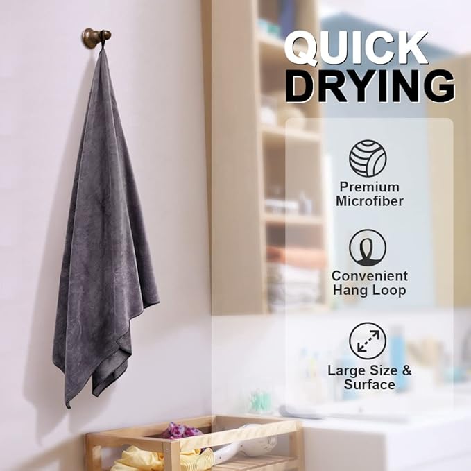 Orighty Bath Towels Pack of 2
