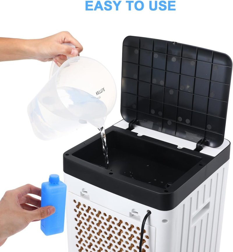 Reusable Ice Packs for Air Cooler Fan | Leak-Proof Ice Crystal Boxes - 4 Pcs for Lunch Boxes, Coolers & Breastmilk Storage
