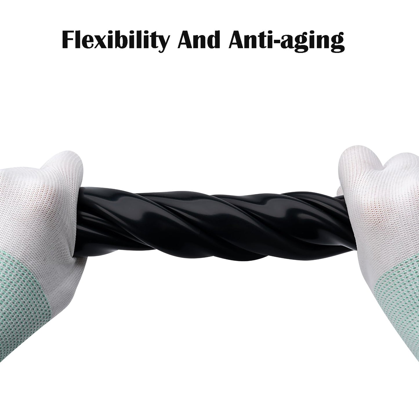 Eastrans 3/8" ID Silicone Tubing, Food Grade 3/8" ID x 1/2" OD Flexible Pure Silicone Hoses High Temp for Home Brewing,5 Feet Length,Black