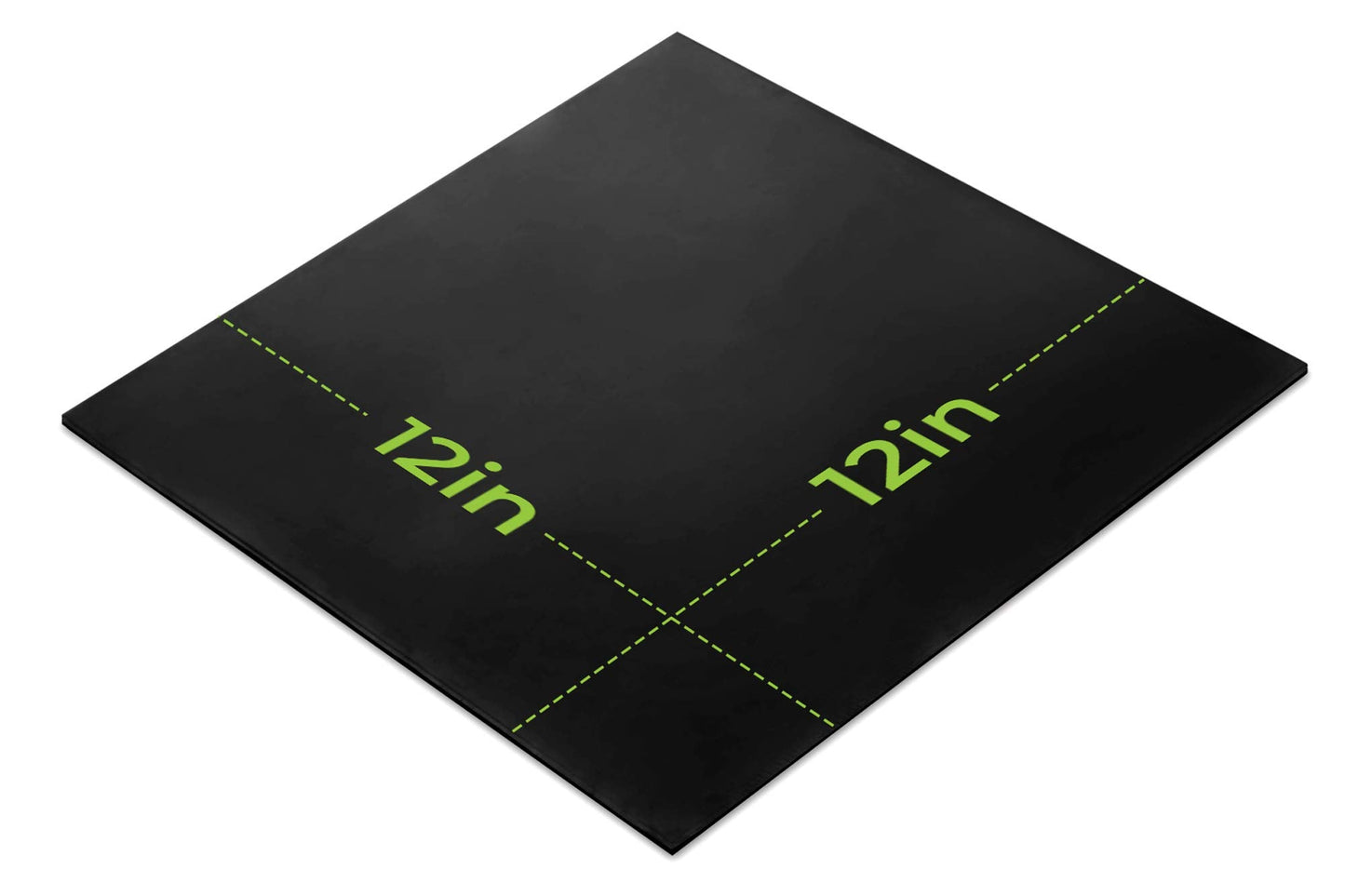 MATNIKS Neoprene Rubber Sheet, Heavy Duty, High Grade 60A, Black, 12x12-Inch by 1/16" (+/- 5%) for Plumbing, Gaskets DIY Material, Supports, Leveling, Sealing, Bumpers, Protection, Flooring