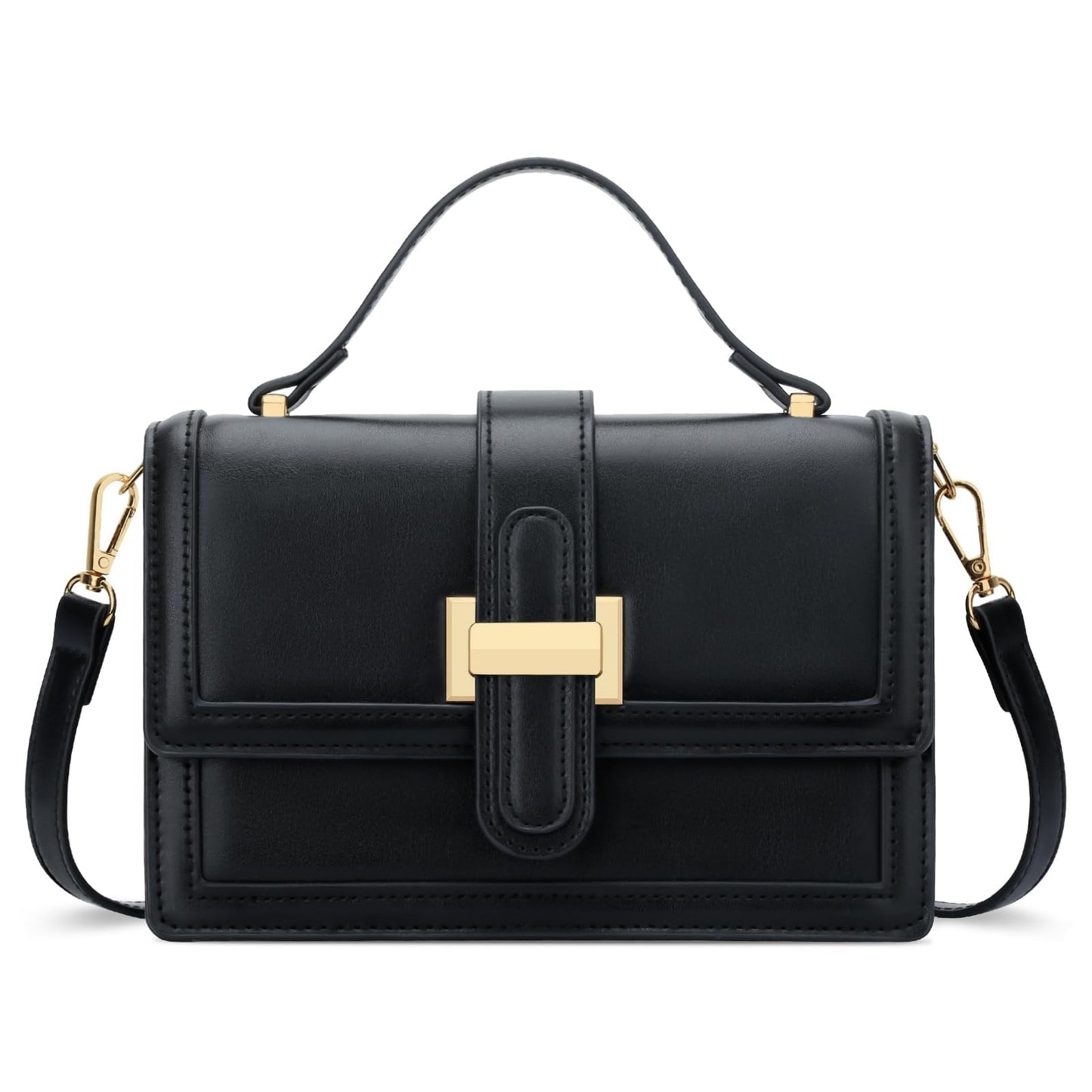 KKXIU Black Designer Crossbody Bags for Women