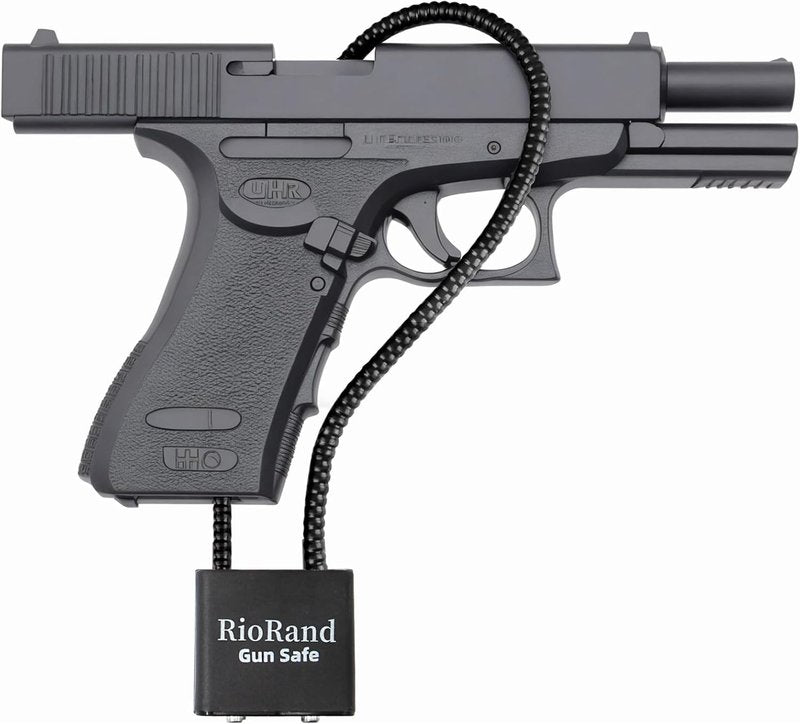Keyed Alike Cable Gun Lock - 8.5" & 15" Safety Lock for Pistols, Rifles & Shotguns | Secure Home Firearm Storage