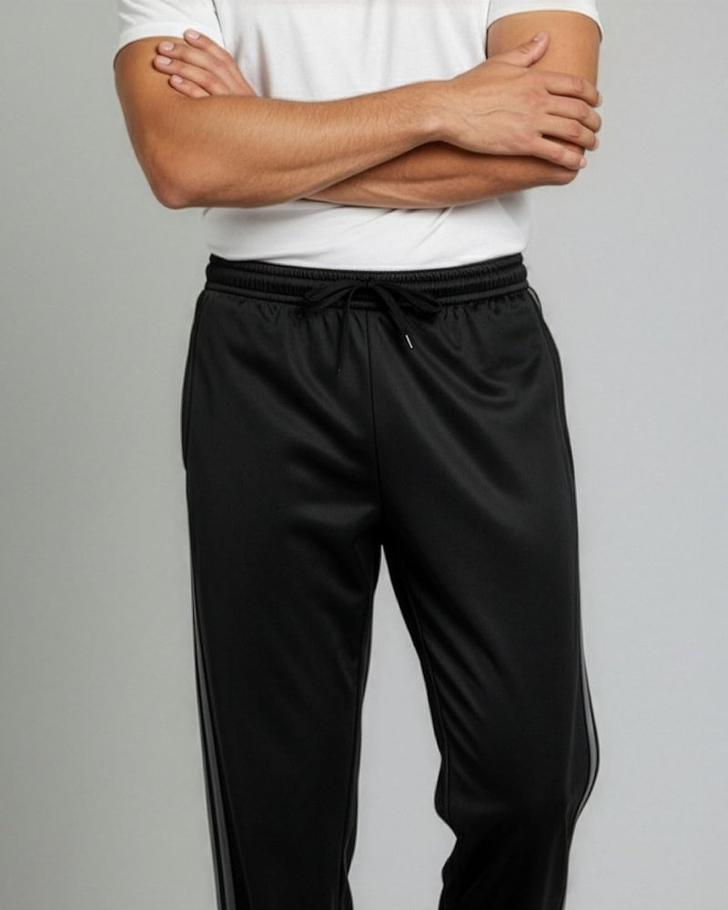 Real Essentials 3 Pack: Men’s Sweatpants – Athletic Track Pants with Pockets | Workout, Running & Lounge Pants for Men- Set 7, L