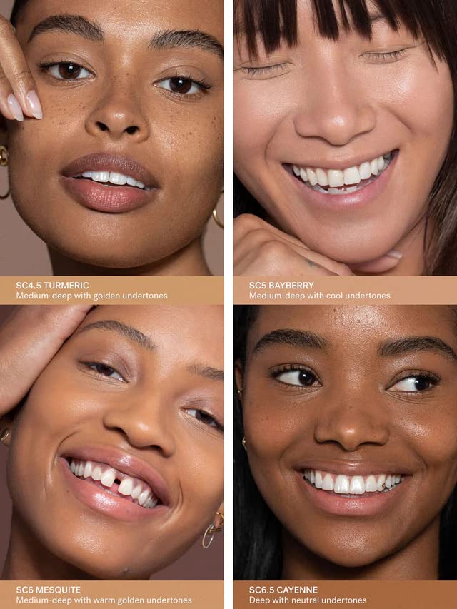 ILIA - True Skin Serum Concealer | Non-Comedogenic, Cruelty-Free, Vegan, Safe For Sensitive Skin, Reduces Appearance of Dark Circles + Blemishes (Arrowroot SC.5, 0.16 oz | 5 ml)