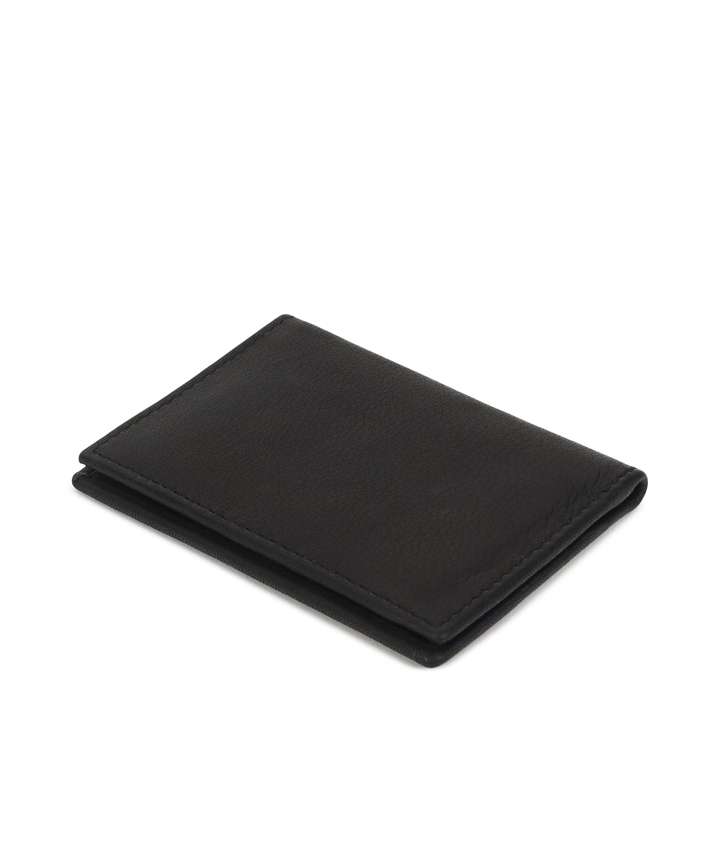 Leatherboss Genuine Leather Small Slim Bifold Wallet | Credit, Debit, ID Card Holder | Compact & Stylish with Clear ID Windows | Gift for Men, Black