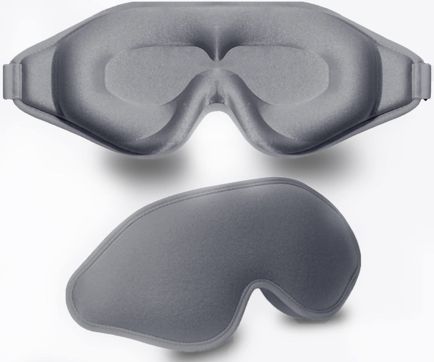 Sleep Mask, 3D Deep Contoured Eye Covers for Sleeping, 99% Block Out Light Eye Mask,Zero Pressure Cup Blindfold for Men Women, with Adjustable Strap for Sleeping, Yoga, Traveling (Pink)