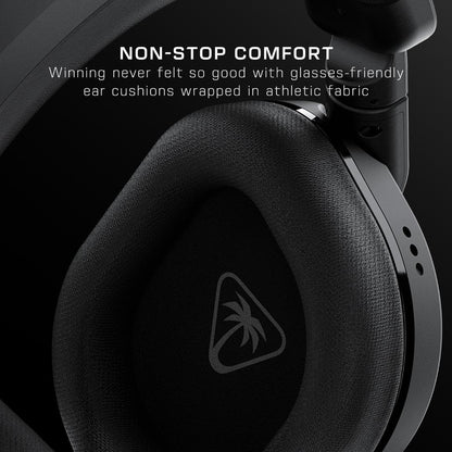 Turtle Beach Stealth 600 Wireless Multiplatform Amplified Gaming Headset for PS5, PS4, PC, & Mobile – Bluetooth, 80-Hr Battery, Noise-Cancelling Flip-to-Mute Mic, 50mm Speakers – Black