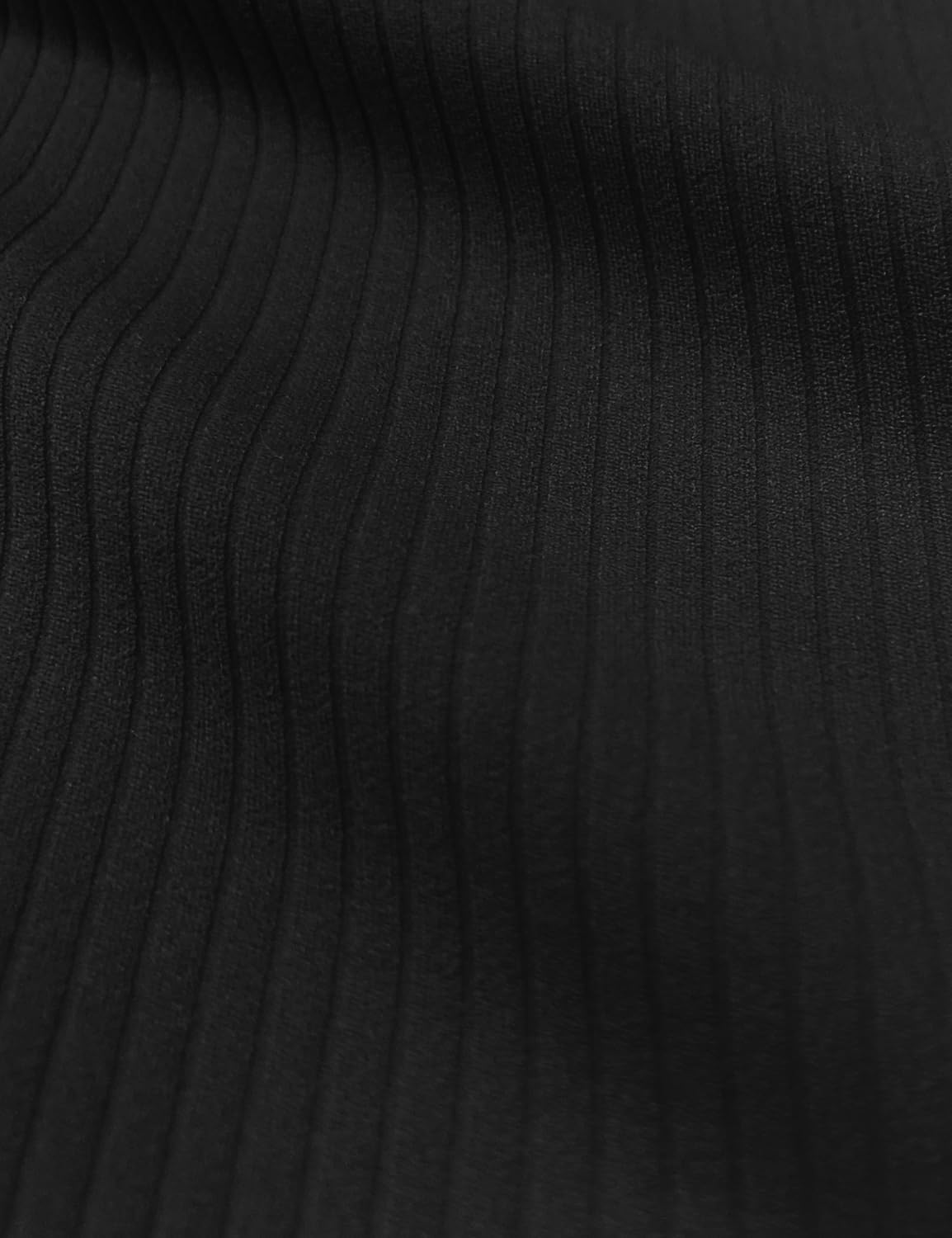 HeyNuts Zeal Longline Ribbed Sports Bras for Women, Medium Impact Wirefree Yoga Tank Tops Criss Cross Back Crop Tops Workout Bras Black M
