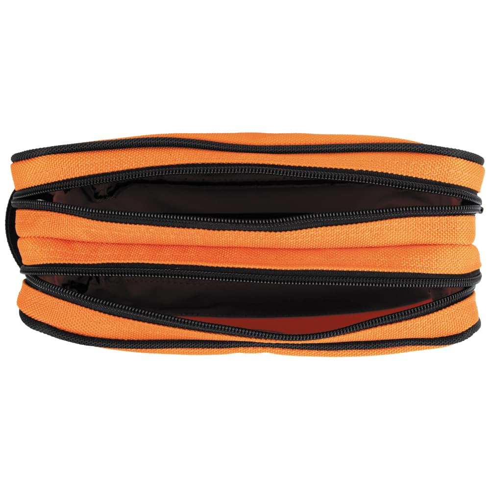 Klein Tools Tool Pouch, Dual Compartments, Heavy-Duty Tool Bag Organizer, Multipurpose Bag