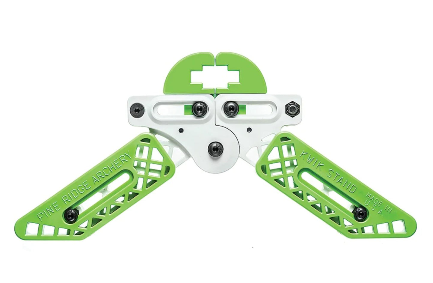 Pine Ridge Archery unisex adult Kwik Stand Bow Support, White/Lime, Universal US