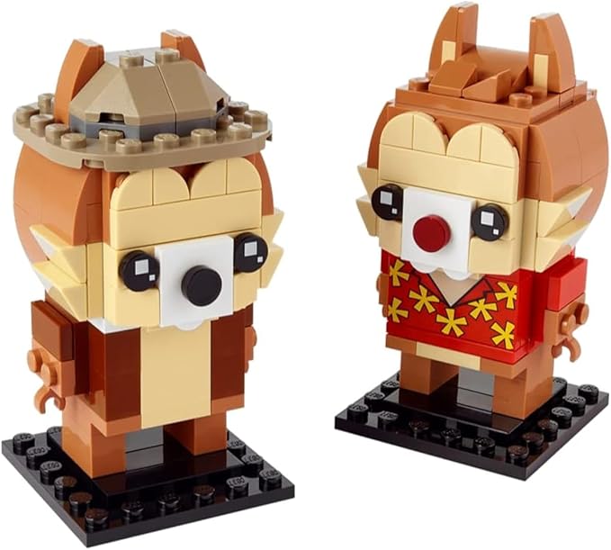 Lego BrickHeadz Chip and Dale Building Toy Set for Kids Boys and Girls Ages 10+ (226 Pieces)