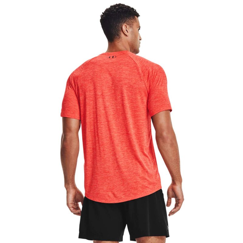 Under Armour Men's Tech 2.0 Short-Sleeve T-Shirt , Venom Red (690)/Black, Medium