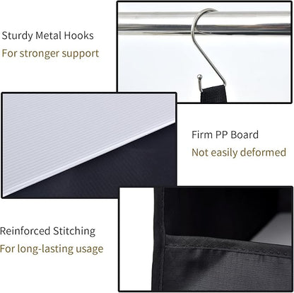 GRANNY SAYS 4-Shelf Hanging Organizer, Closet Hanging Shelves, Closet Hanging