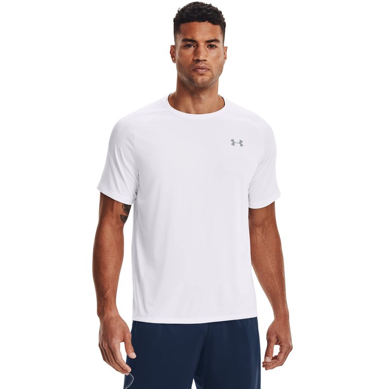 Under Armour Men's UA Tech 2.0 Short Sleeve XXL White