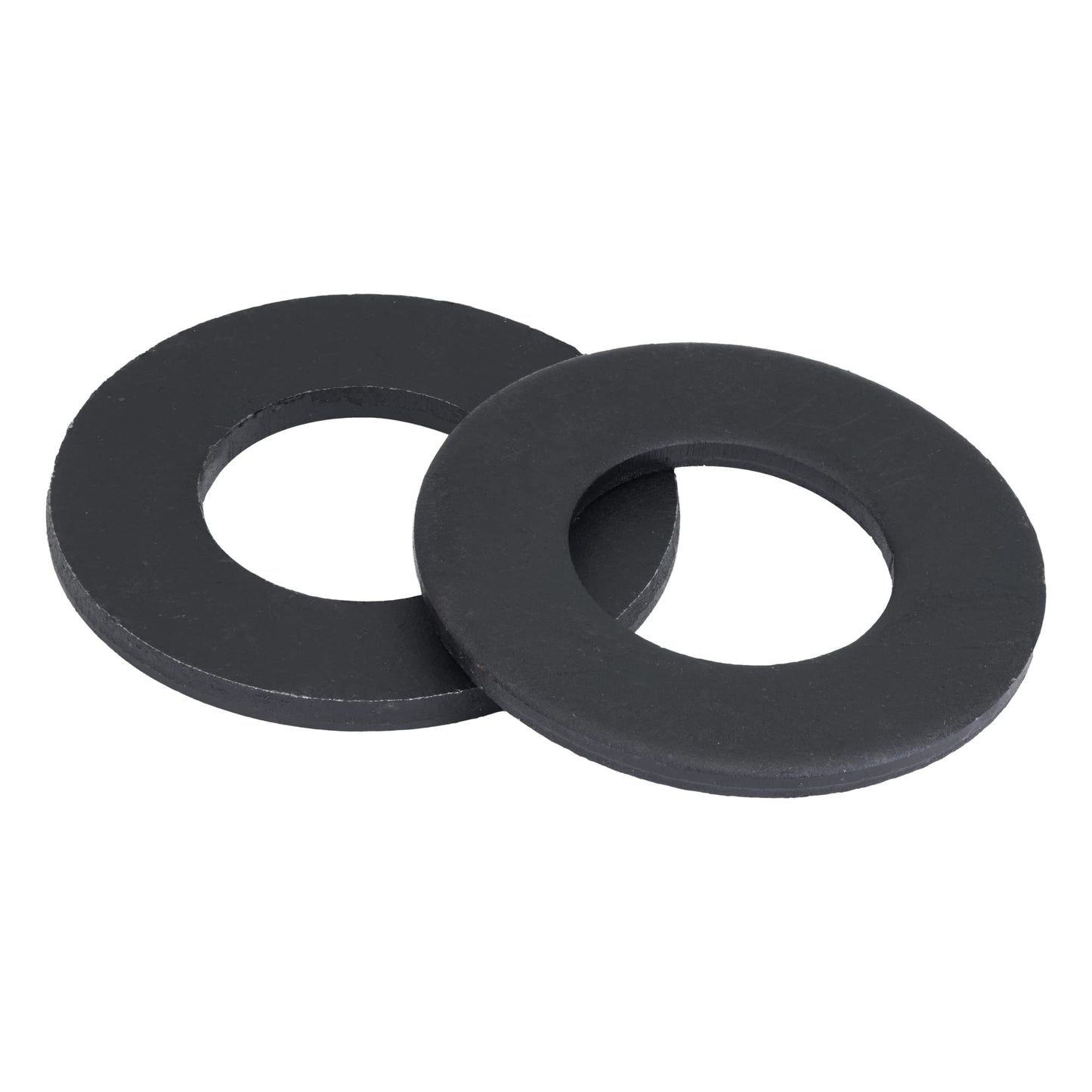 Black Washer Fits 3/8" Diameter Screw Size (50 pcs), 13/16" Outside Diameter, Steel with Weatherproof Black Ruspert Coating for Outdoor Use by Makers Bolt