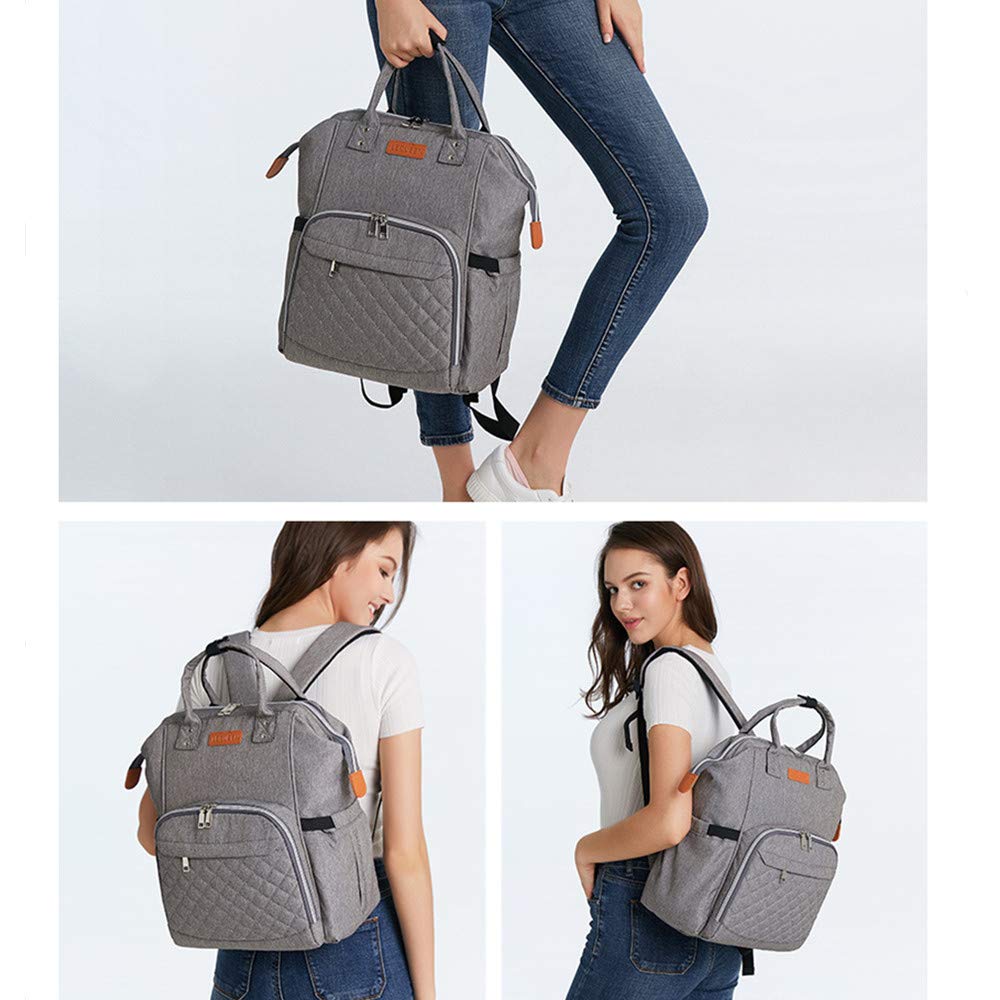 Diaper Bag Backpack for Baby Boy Girl, Multi-Function Diaper Bag for Baby Care, Waterproof Large Capacity Travel Backpack, Diaper Bags Essentials for Mom, Dad