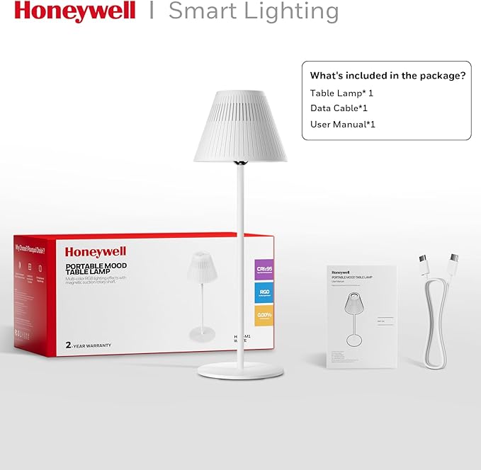 Rechargeable Table Lamps, LED Cordless Lamp with 5200mAh Battery Operated Portable M1 Sunturalux Dimmable 4Color 9RGB Touch Control Bedside Night Light for Patio Restaurant Home Dinner Dining Kitchen