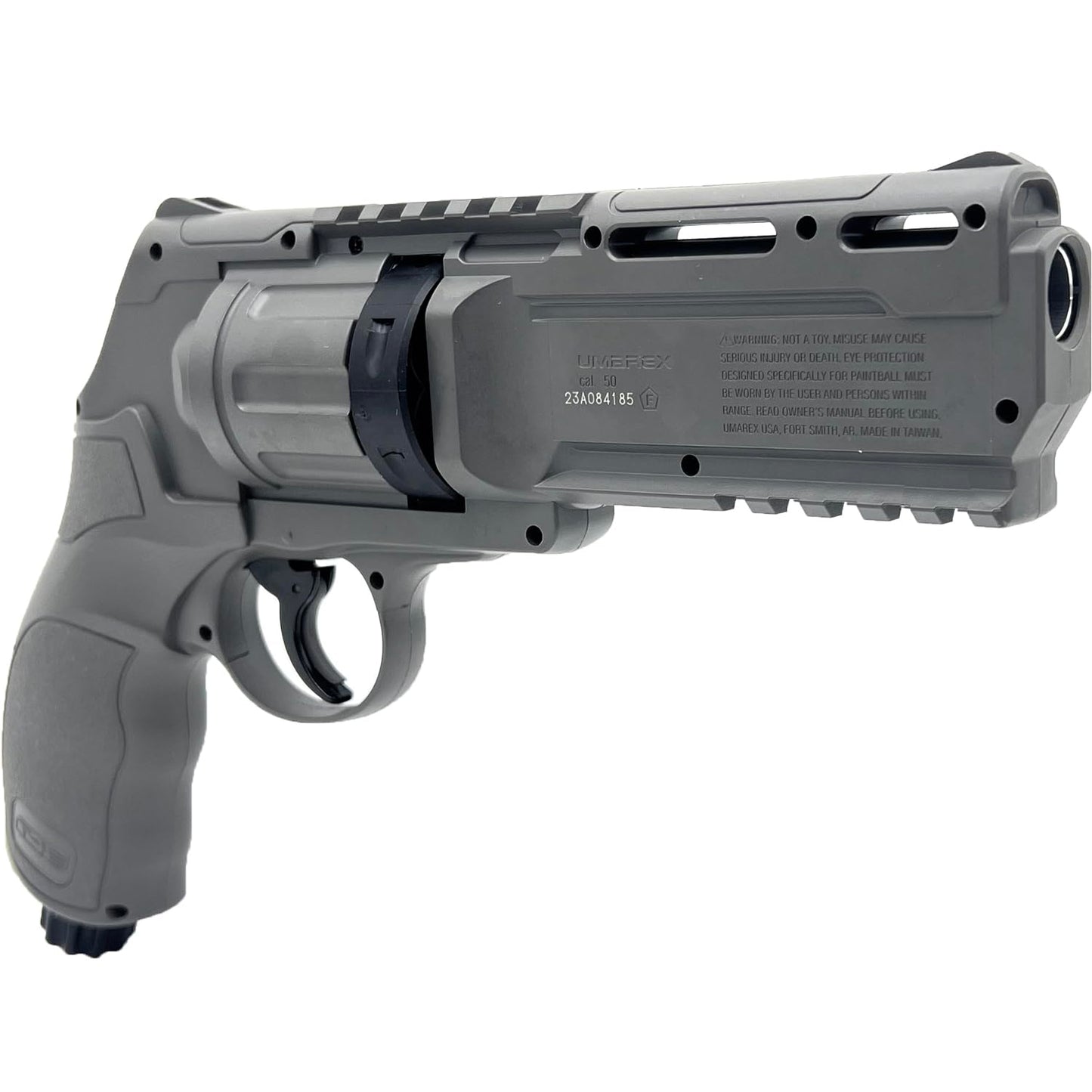 Umarex T4E TR50 Revolver .50 Caliber Training Pistol TR 50 Paintball Gun Marker, Combat Gray