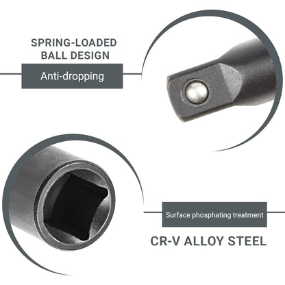 1/2 Inch Drive Extension,1/2" Impact Extension Bar,20" Long Socket Wrench Extender,Cr-V Steel