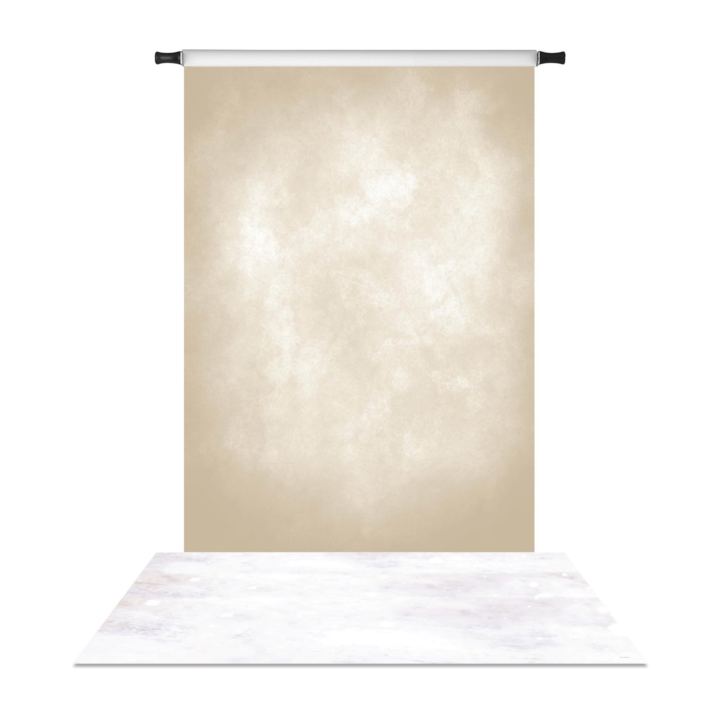 Kate Light Yellow Photography Backdrop(10x7ft) & Light White Floor Mat(8x5ft)