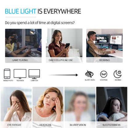 NZKNP Blue Light Glasses for Woman,Blue Light Glasses,Blue Light Glasses Men,Bluelight Glasses Womens,Blue Light Blocking Glasses,Clear Black Fake Glasses,Gaming Glasses Accessories,Computer Glasses