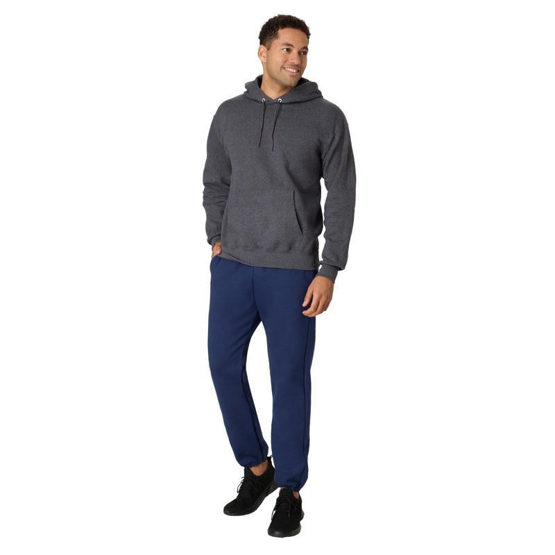 Hanes Men's Ultimate Cotton Pant, Navy, Large