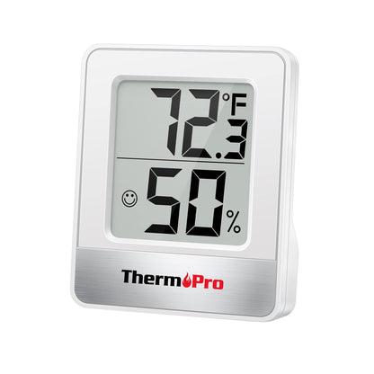 TempPro TP49 Digital Hygrometer Indoor Thermometer Humidity Meter Room Thermometer with Temperature and Humidity Monitor Mini Hygrometer Outdoor Thermometer (Previously ThermoPro)