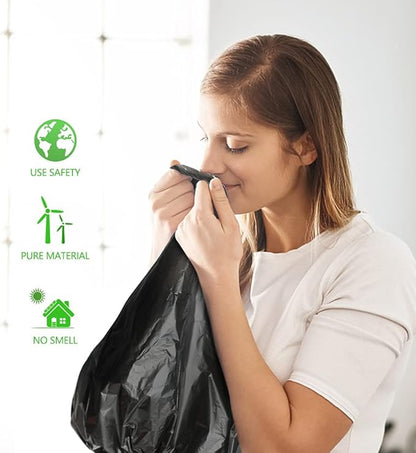 Teivio Trash Bags, 5 Gallon, for Bathroom, Industrial, Commercial, Janitorial