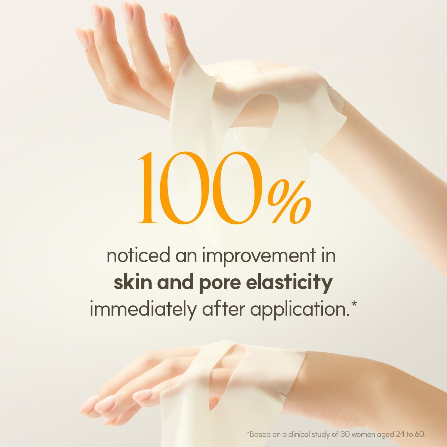 THE FACE SHOP Original Vegan Collagen Face Mask, Korean Glass Skin Essential, Peptide Hydrogel Mask for Firming & Skin Elasticity, Moisturizing, 4EA