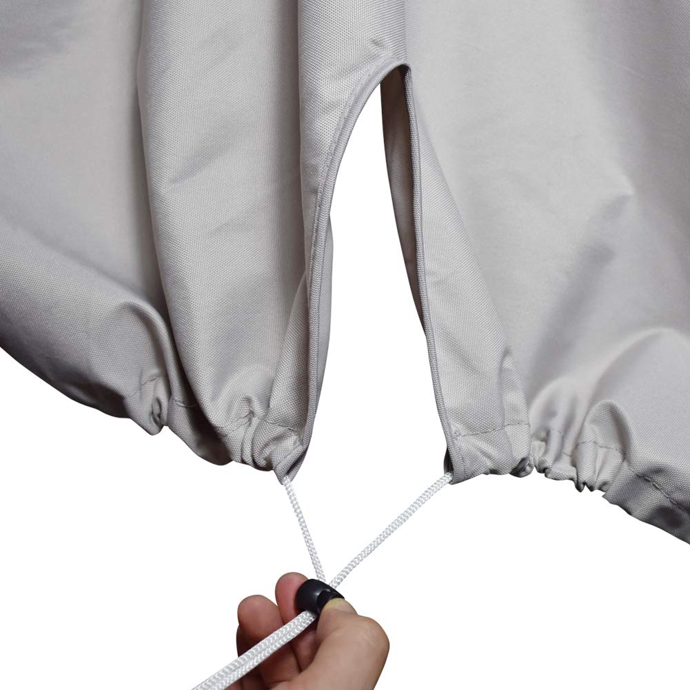 iCOVER Boat Center Console Cover Heavy Duty 600D Waterproof for Carolina Skiff, Boston Whaler, Mako, Excel Bay Pro,Wellcraft and Other Brands, 60"(H) X 44"(L) X 34"(W)