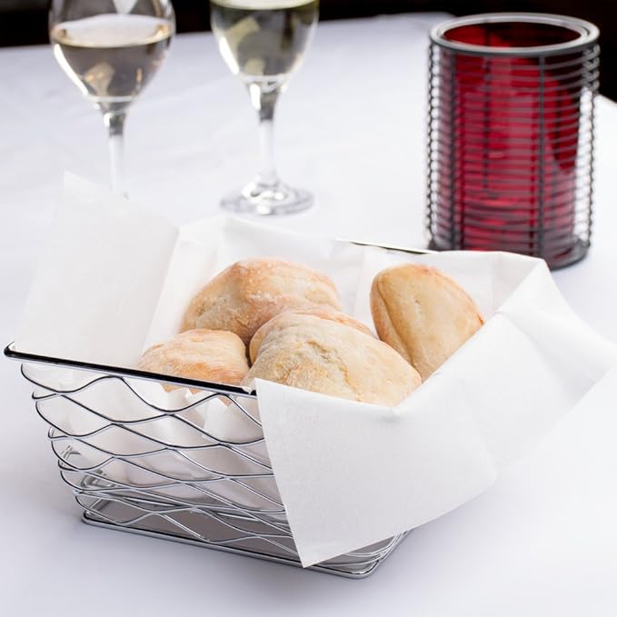100-Pack BloominGoods Disposable Bathroom Napkins | Linen-Feel Guest Towels |