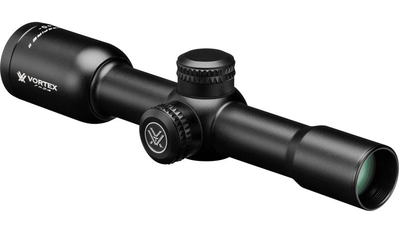 Vortex Optics CF2-31001 Crossfire II Second Focal Plane, 1-inch Tube Riflescope - V-Plex Reticle, Black, 2-7" x 32"
