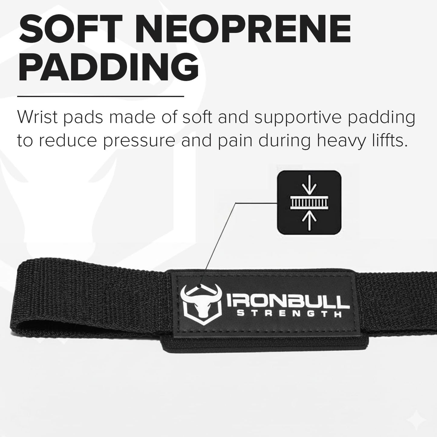 Lifting Wrist Straps for Weightlifting (1 Pair) – Padded Lifting Straps for Deadlifts, Powerlifting, Strength Training & Bodybuilding – Gym Straps for Men & Women (Navy Blue)