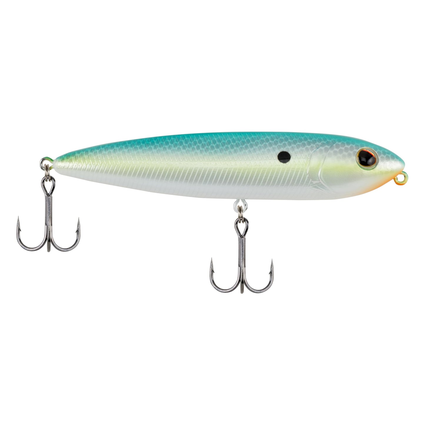 Berkley Choppo Topwater Fishing Lure, HD Golden Shiner, Size 90, Cupped Propeller Tail for Balance of Sound and Spray, Equipped with Sharp Fusion19TM Hook