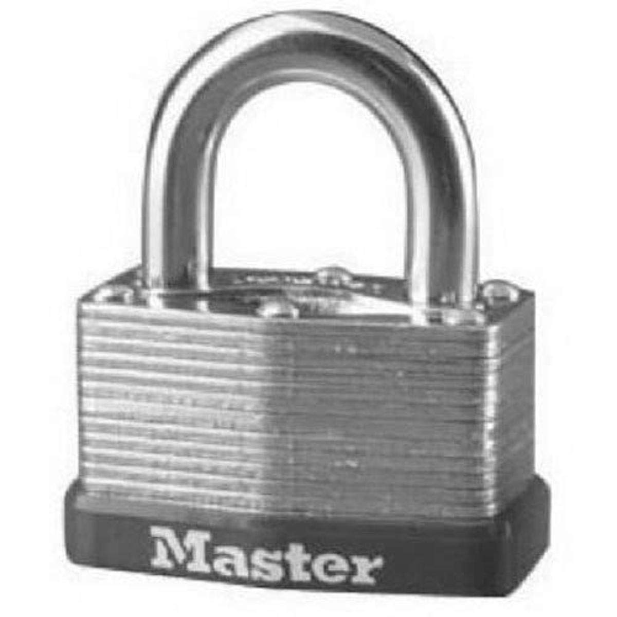 Master Lock Padlock, Laminated Steel Warded Lock, 1-3/4 in. Wide, 500D